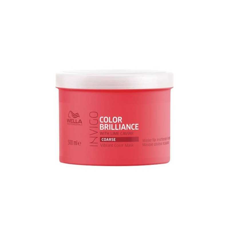 Wella INVIGO Brilliance maska do włosów grubych i farbowanych 500ml Wella INVIGO Brilliance maska do włosów grubych i farbowanych 500ml