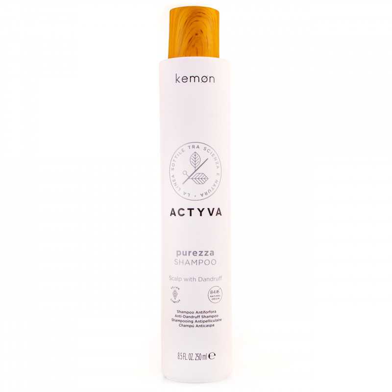 Kemon Actyva Purezza przeciwłupieżowy szampon, reguluje sebum 250ml